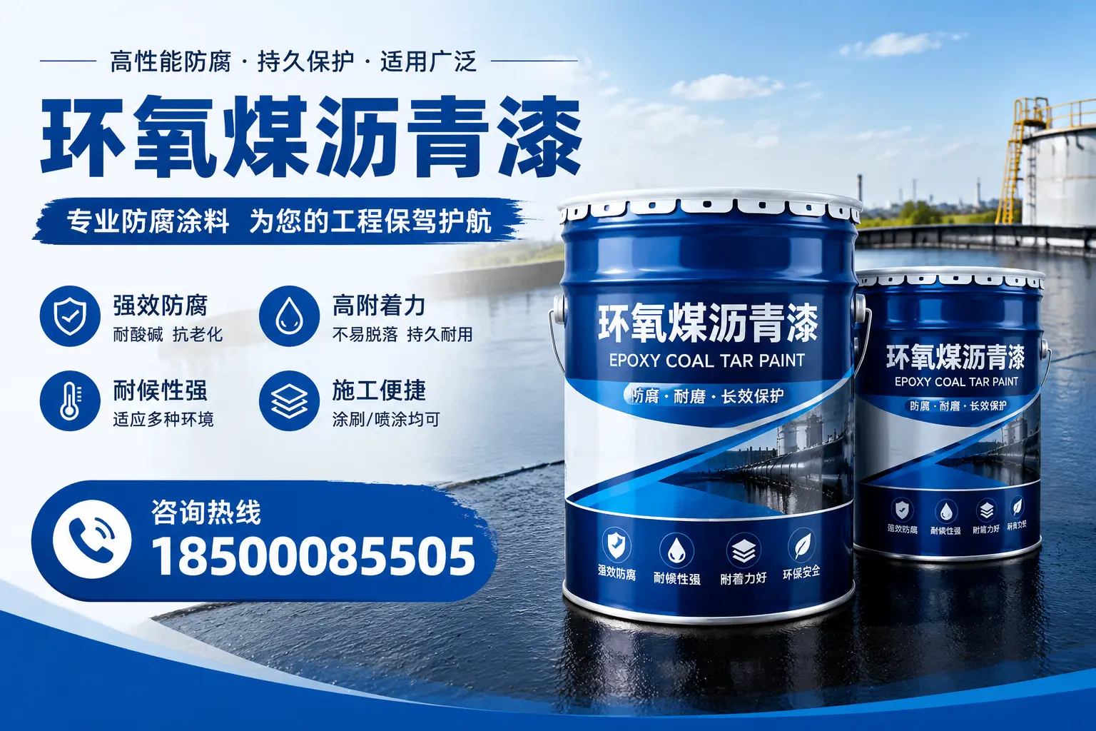 环氧煤沥青漆与其他漆类的比较，石家庄用户的选择依据